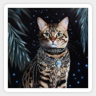 Bengal Cat Luxury Sticker